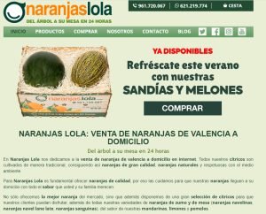 portada naranjas lola
